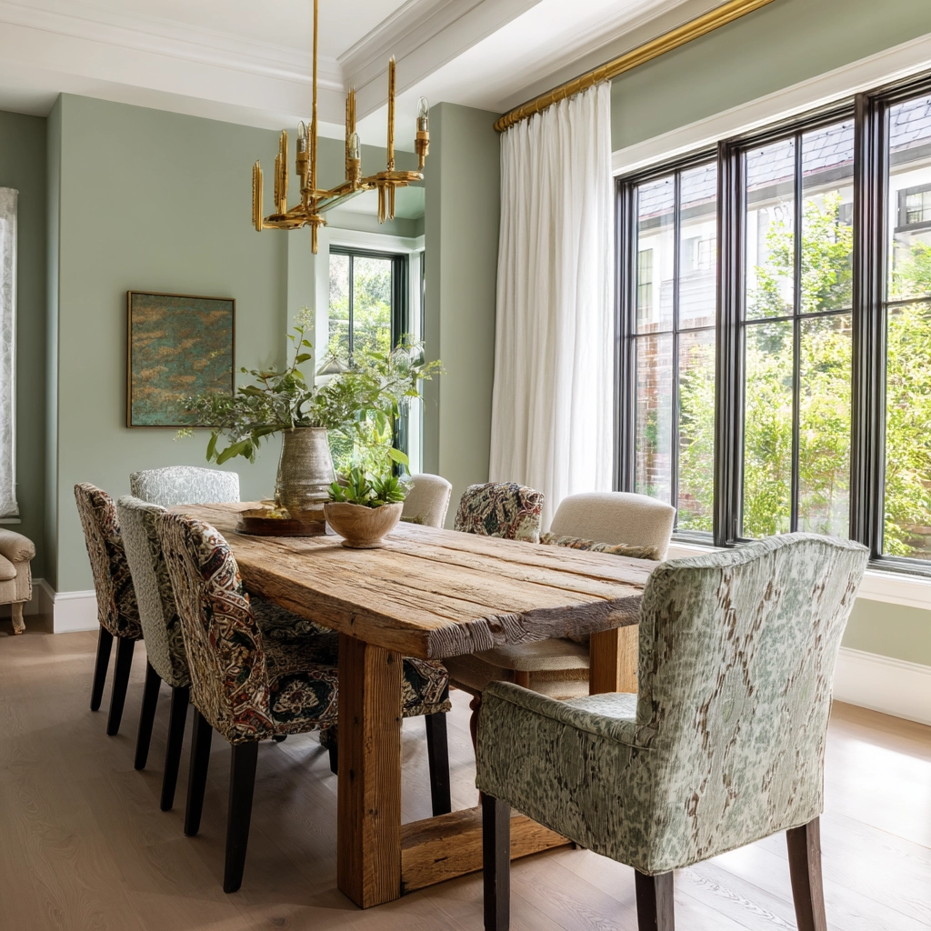 modern vintage dining room 3