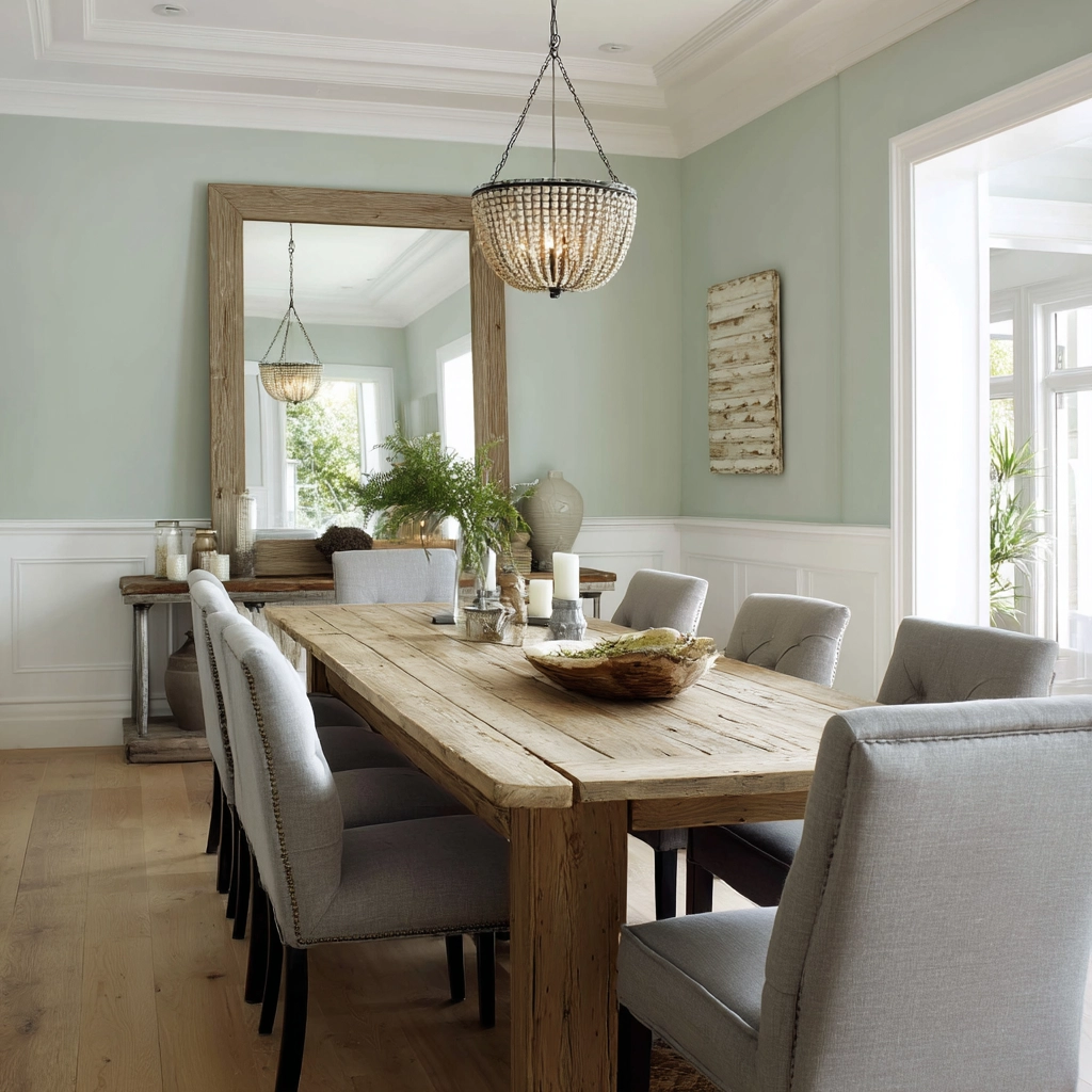 modern vintage dining room 41