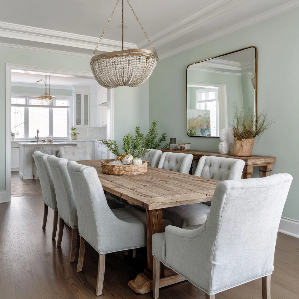 modern vintage dining room 43
