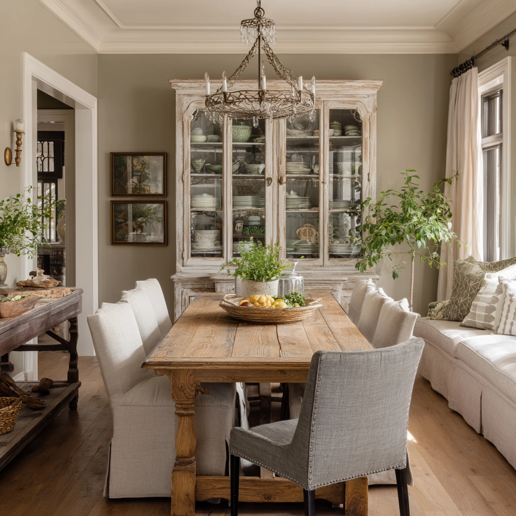 modern vintage dining room 50