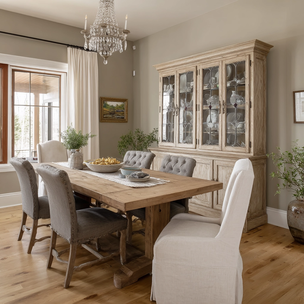 modern vintage dining room 51
