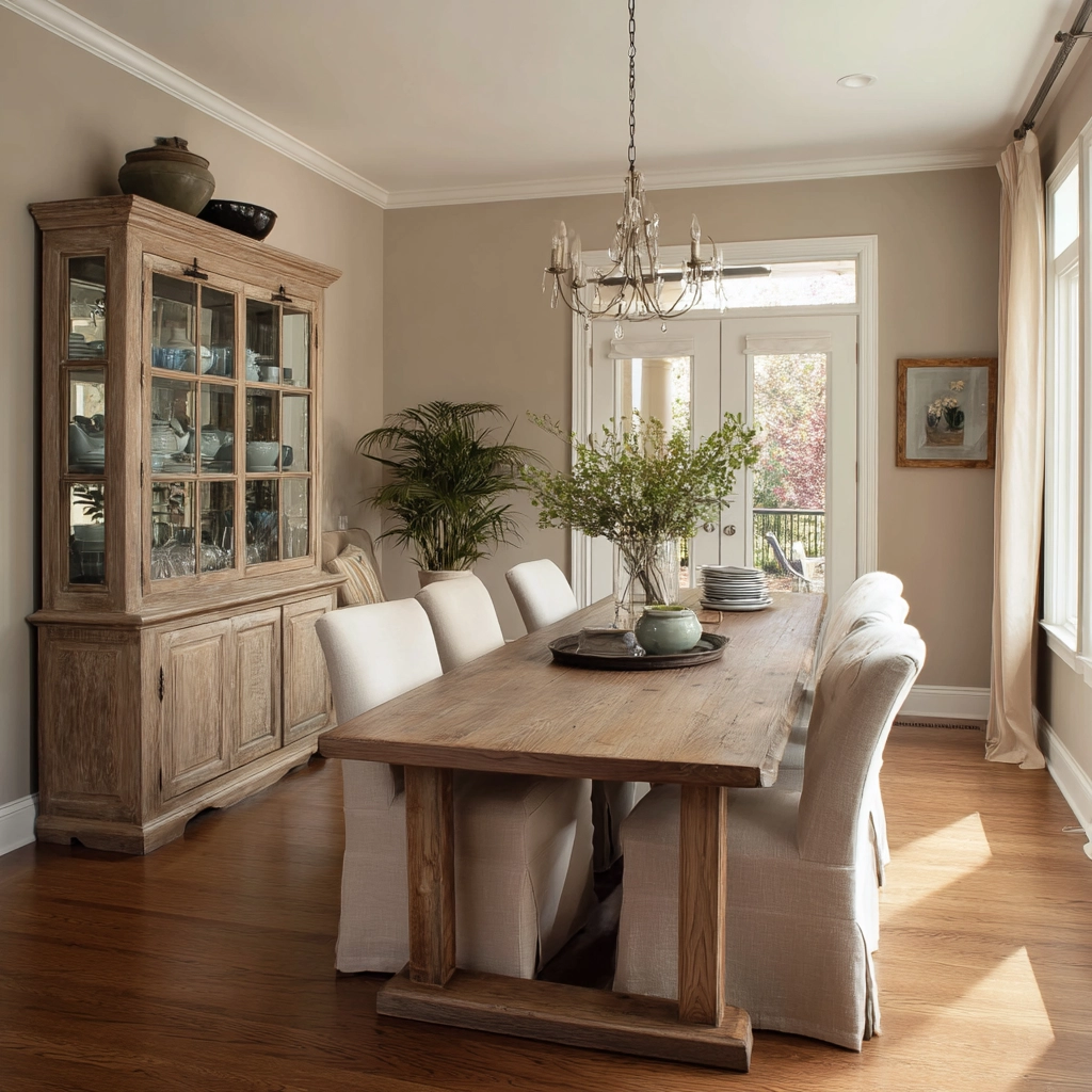 modern vintage dining room 52
