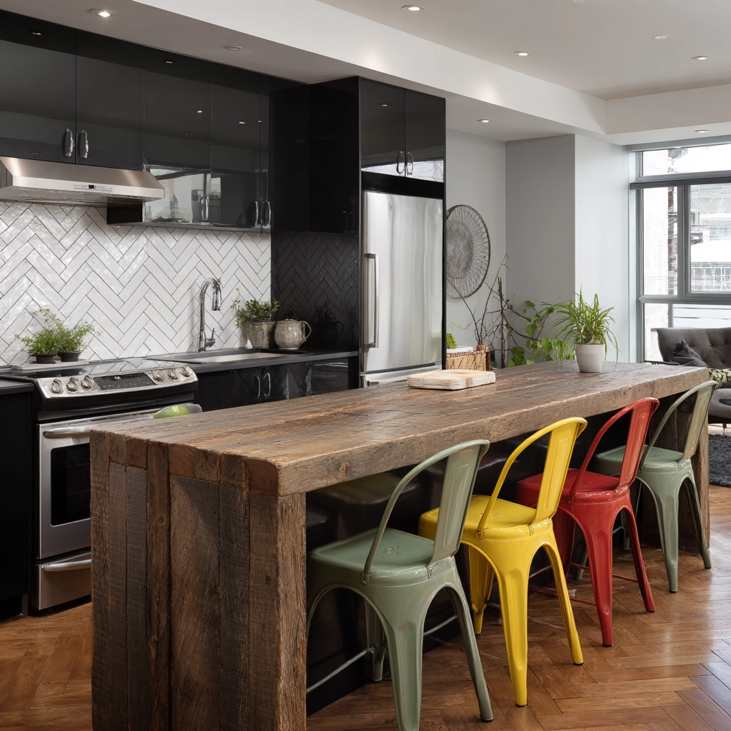 modern vintage kitchen 27