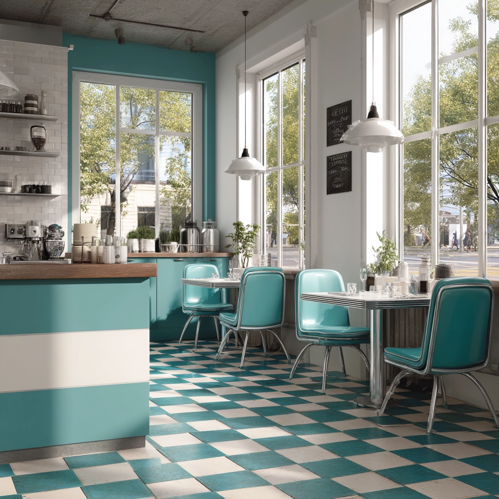 modern vintage kitchen 29