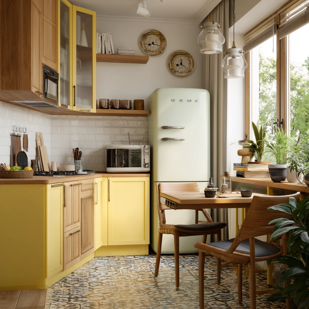 modern vintage kitchen 42