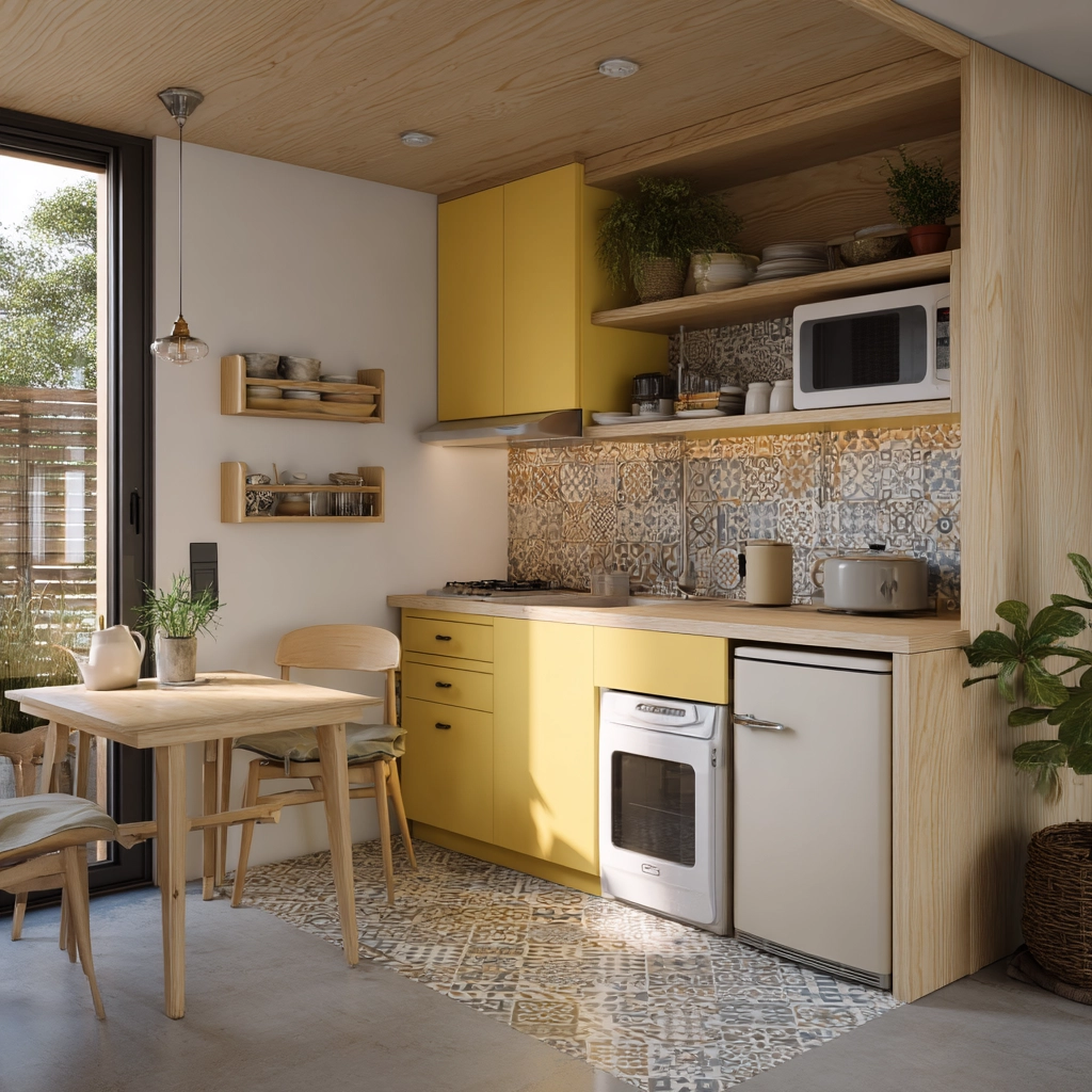 modern vintage kitchen 43