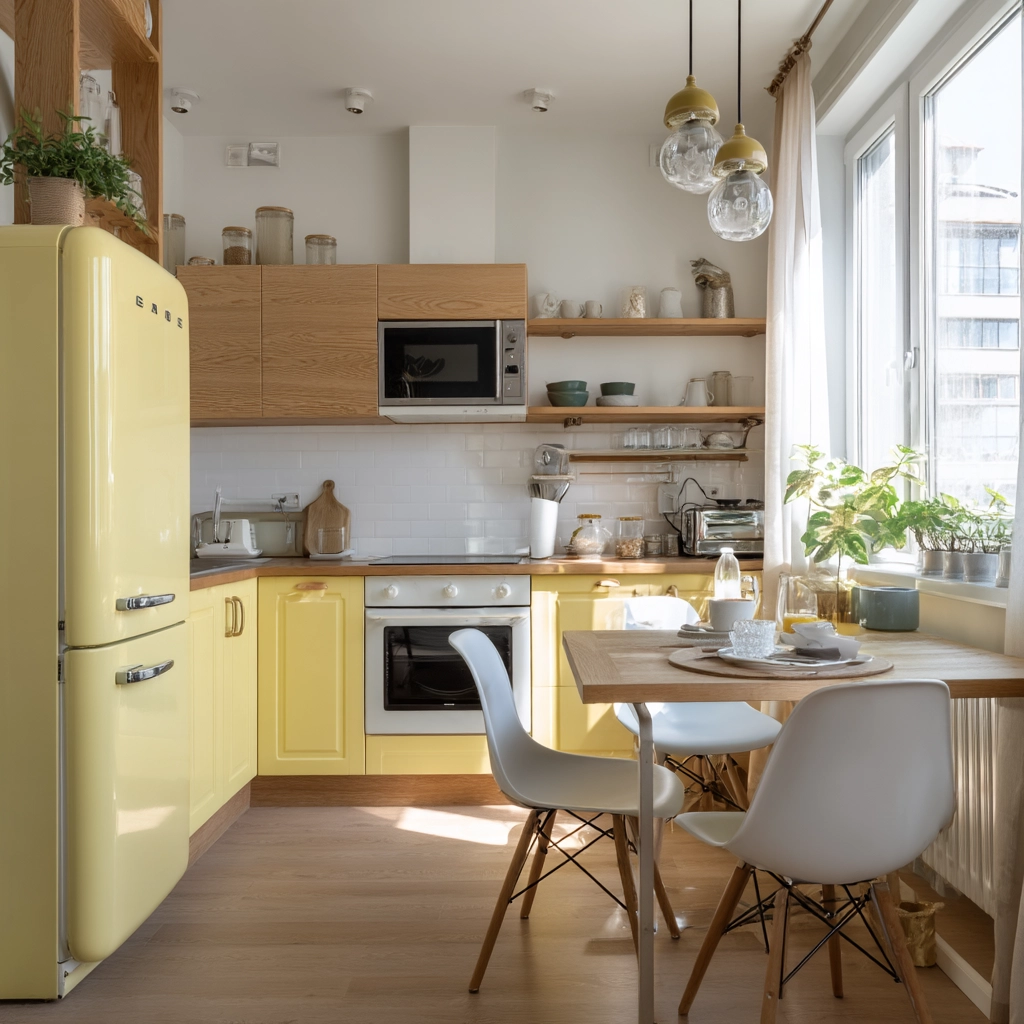 modern vintage kitchen 44