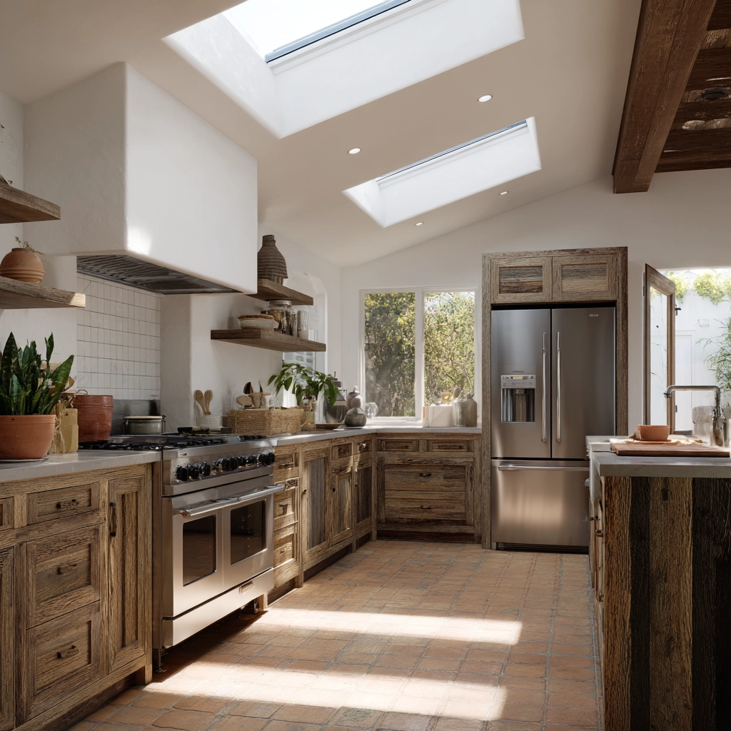modern vintage kitchen 46