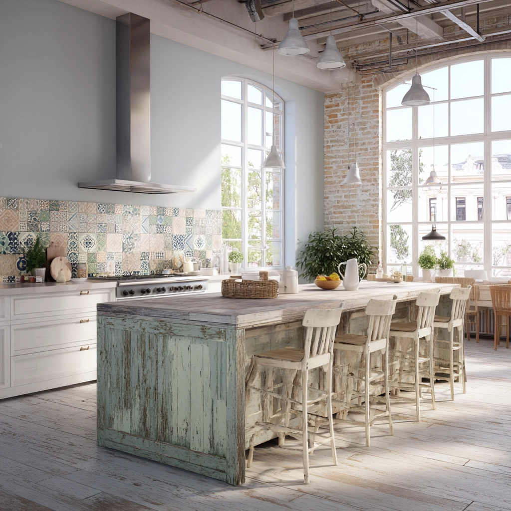 modern vintage kitchen 51