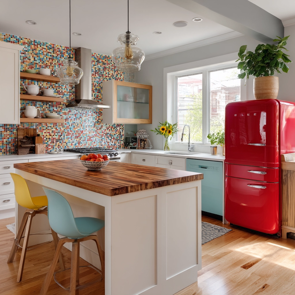 modern vintage kitchen 58