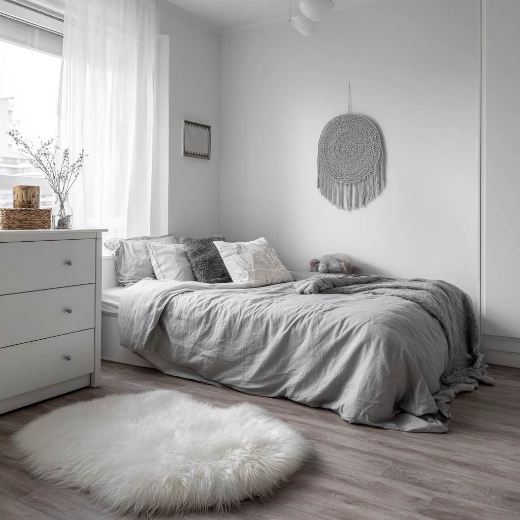 monochromatic bedroom ideas 22