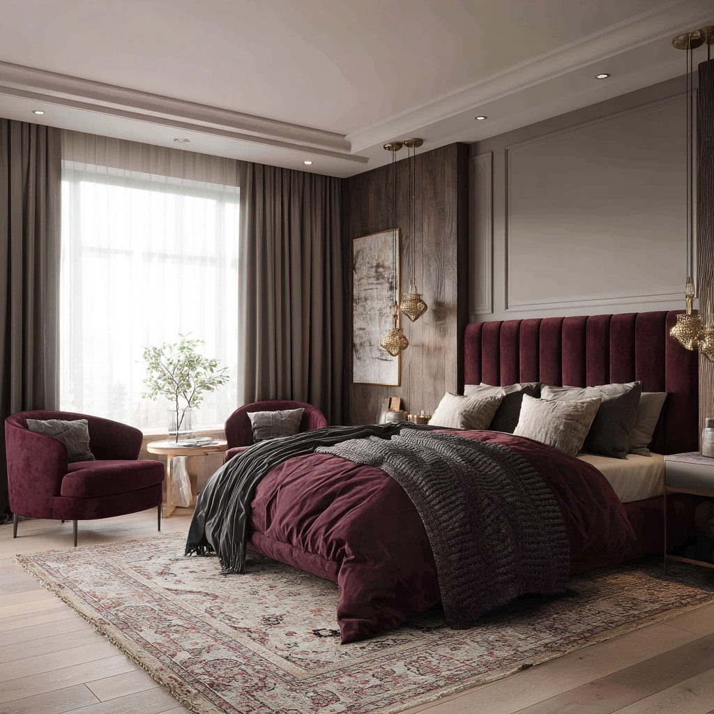 monochromatic bedroom ideas 34
