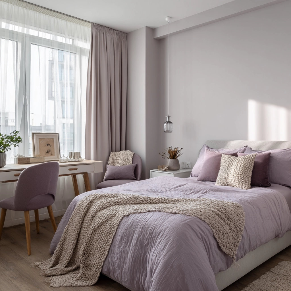 monochromatic bedroom ideas 38