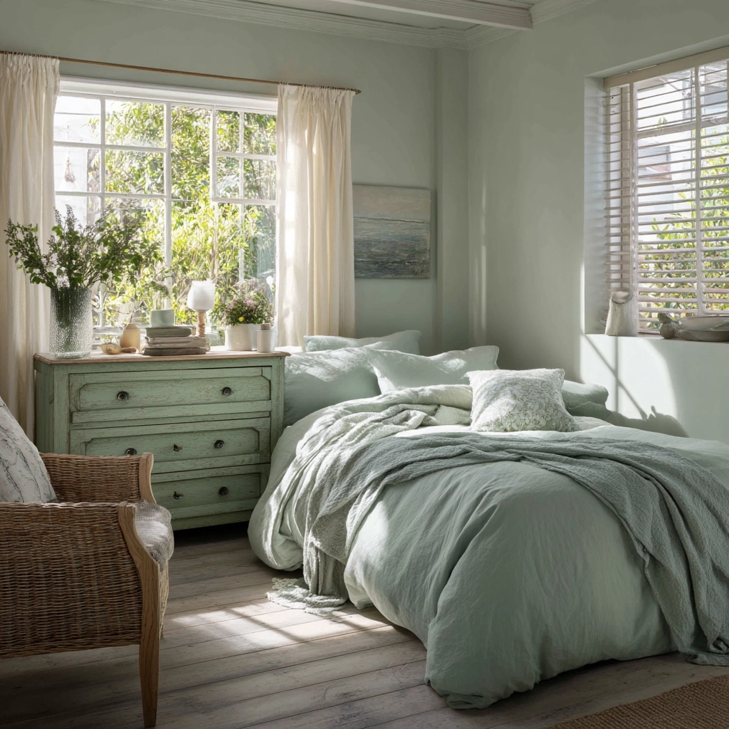 monochromatic bedroom ideas 47