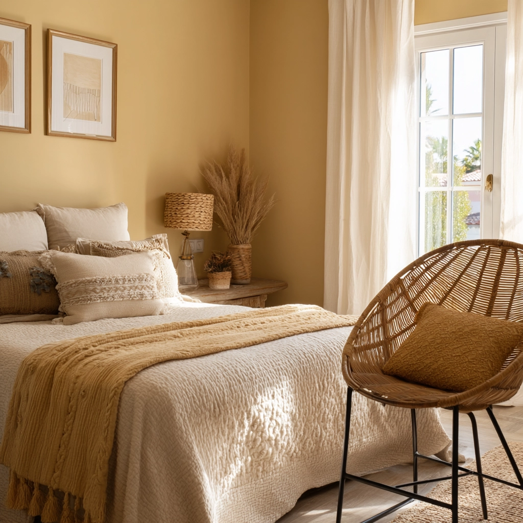 monochromatic bedroom ideas 49