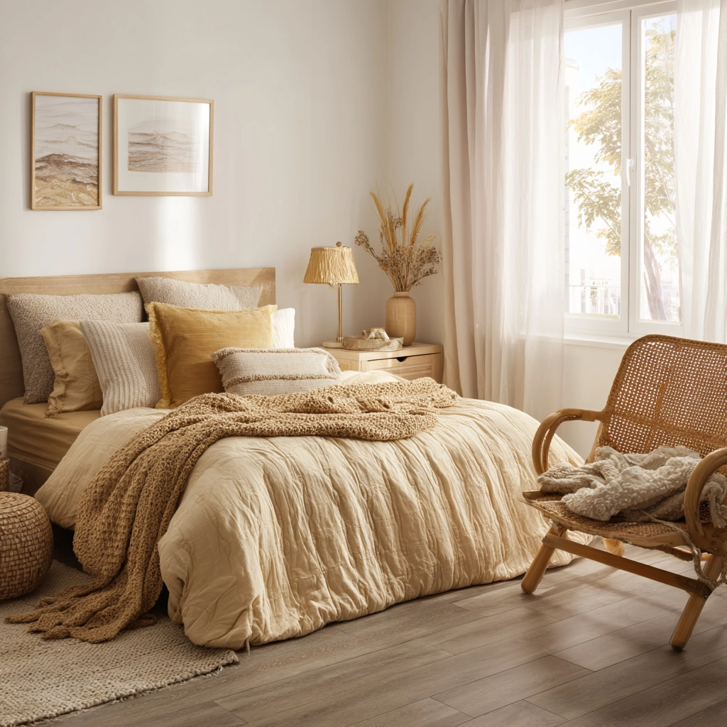 monochromatic bedroom ideas 50