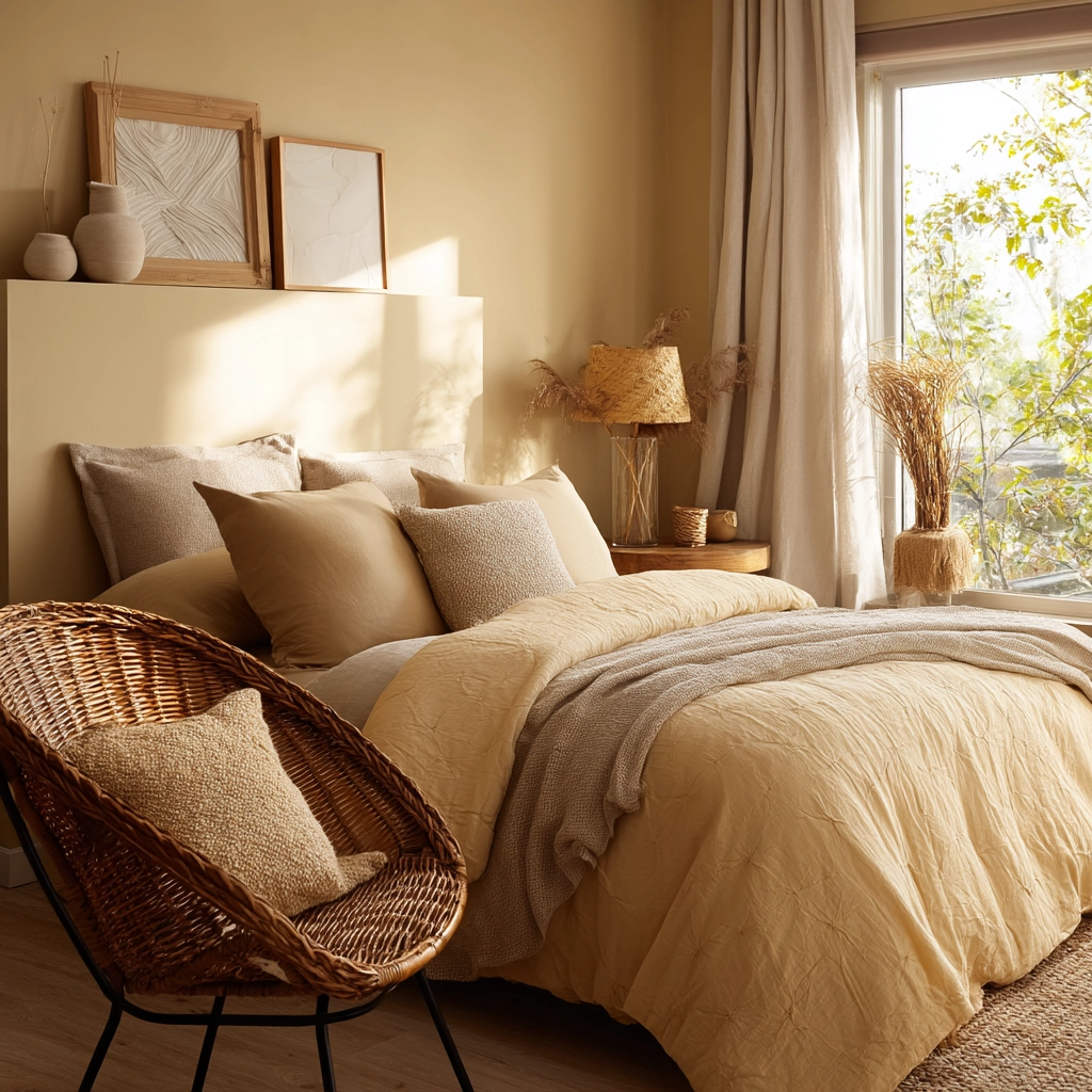 monochromatic bedroom ideas 51