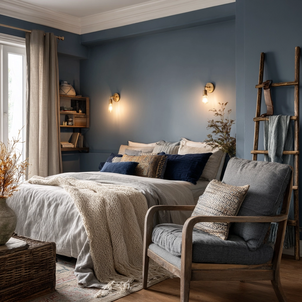 moody blue bedroom 51
