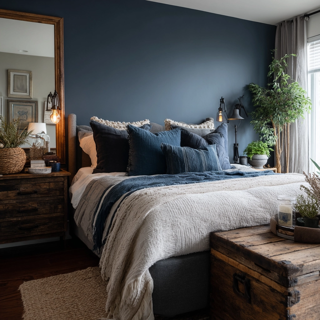 moody blue bedroom 54