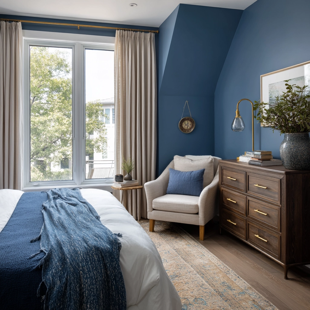 moody blue bedroom 58