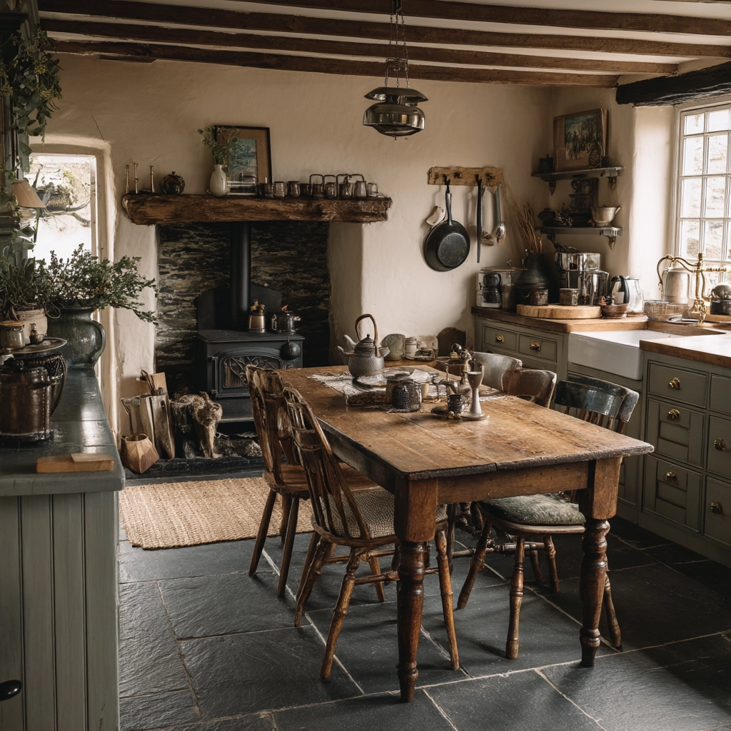 moody cottage kitchen 13