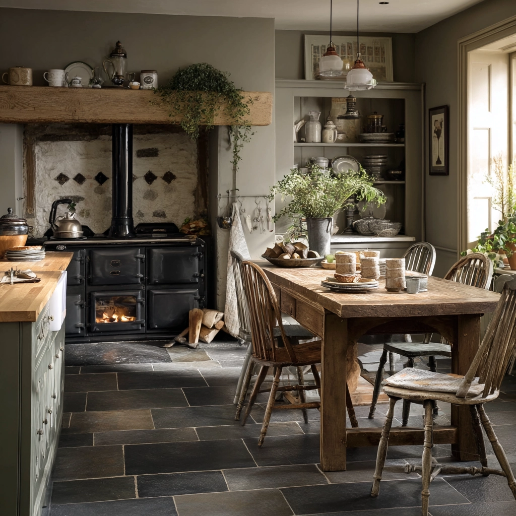 moody cottage kitchen 15