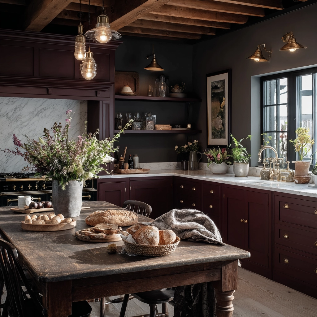 moody cottage kitchen 17