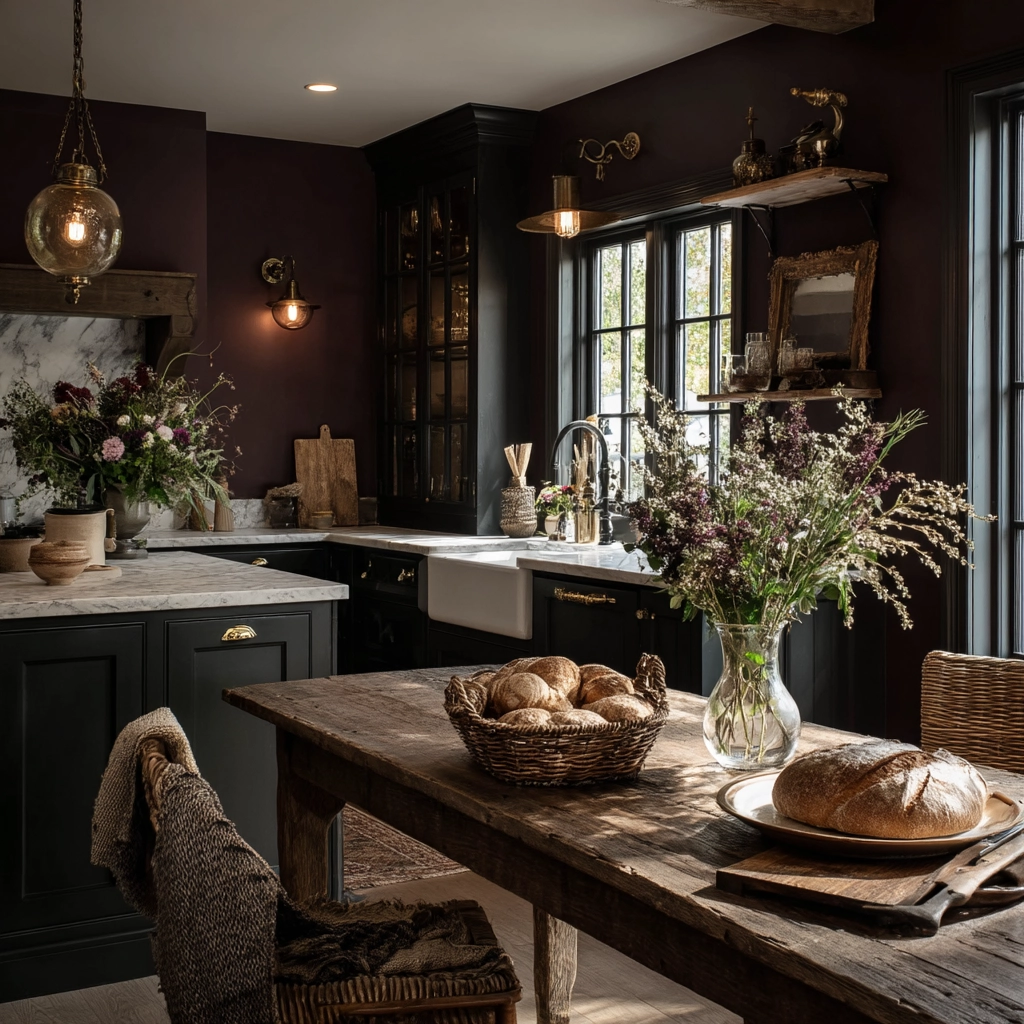 moody cottage kitchen 18