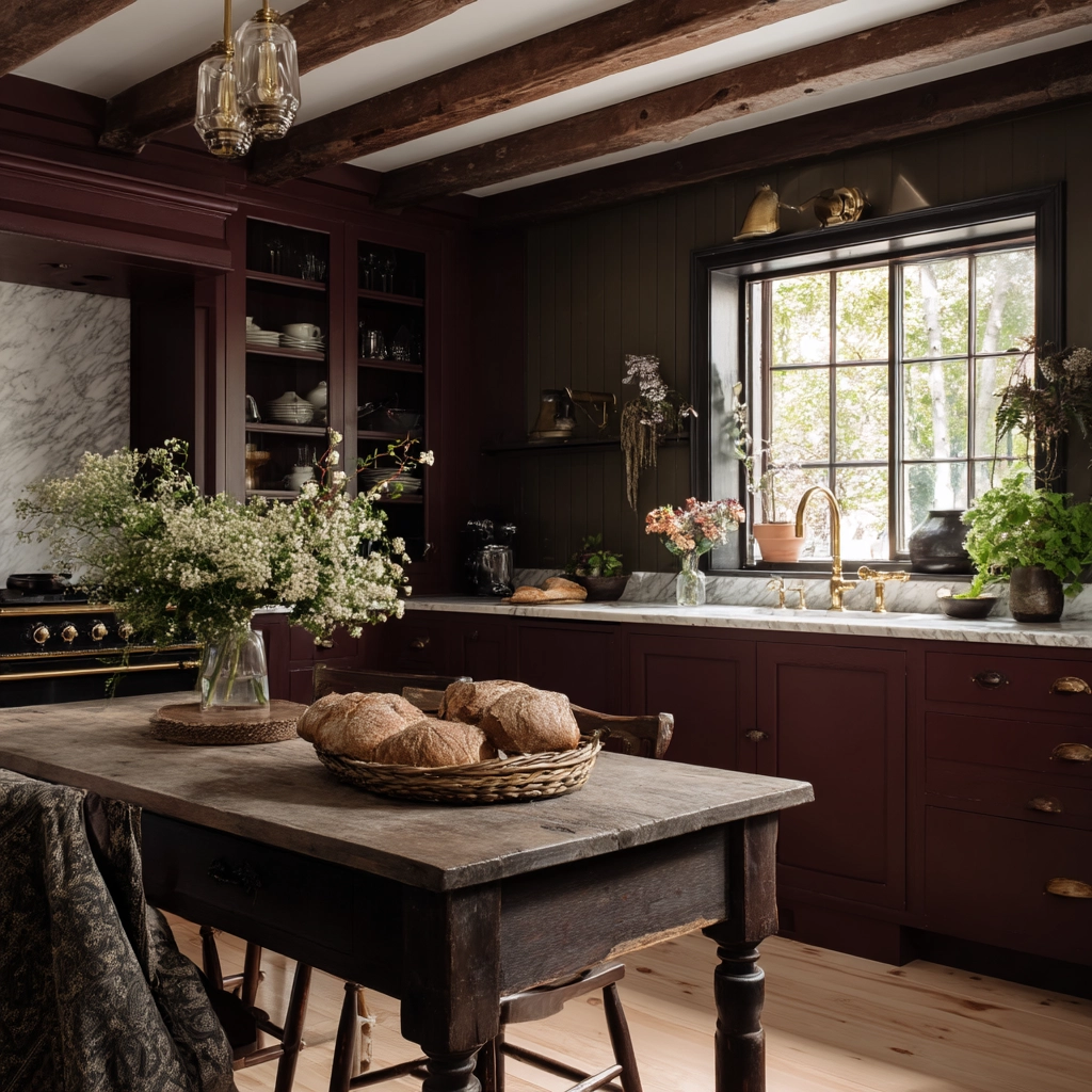 moody cottage kitchen 19
