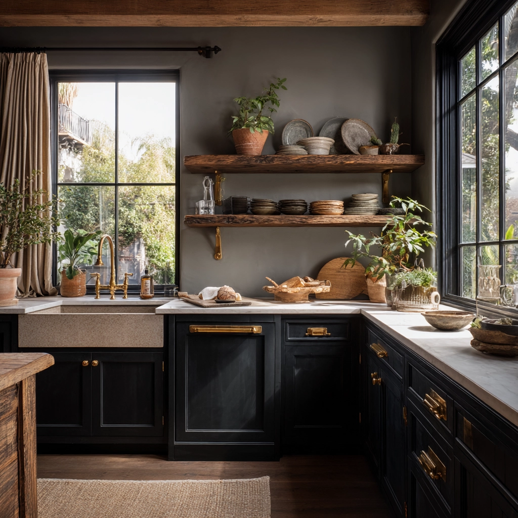 moody cottage kitchen 21