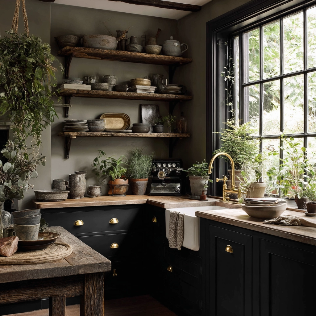 moody cottage kitchen 24