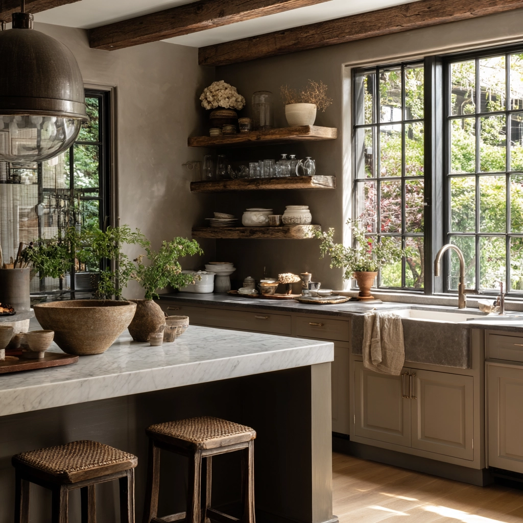 moody cottage kitchen 30