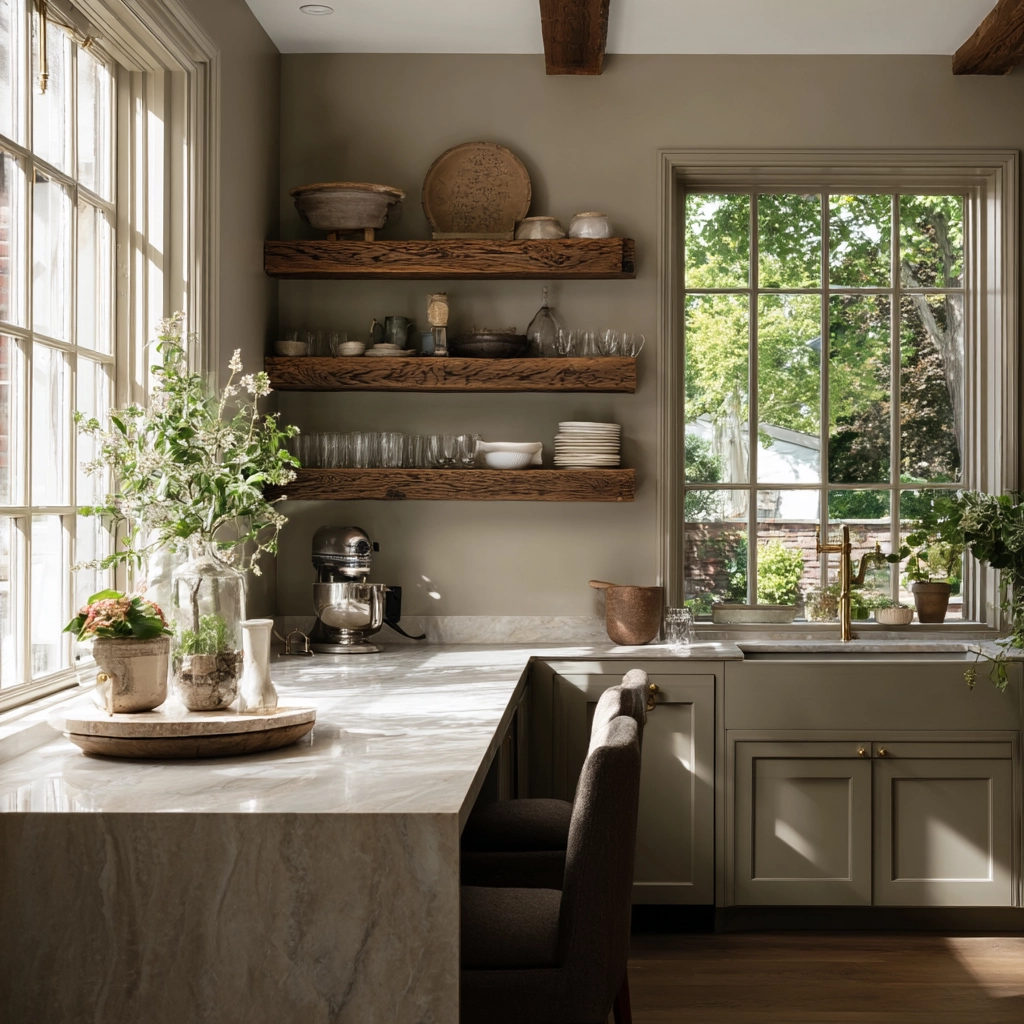 moody cottage kitchen 31
