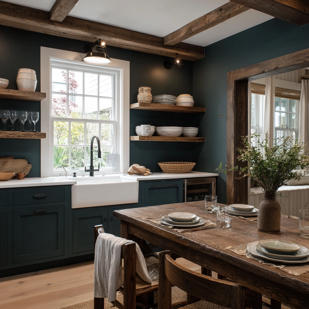 moody cottage kitchen 35