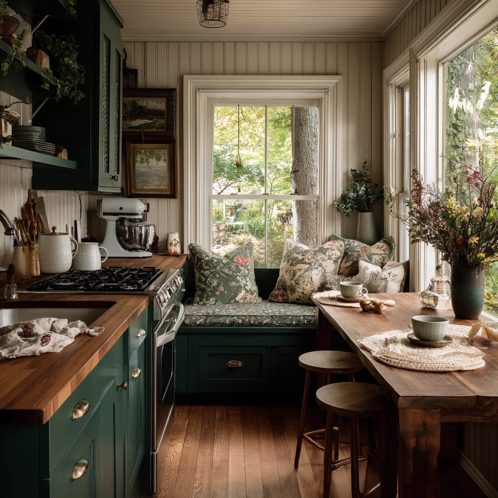 moody cottage kitchen 37