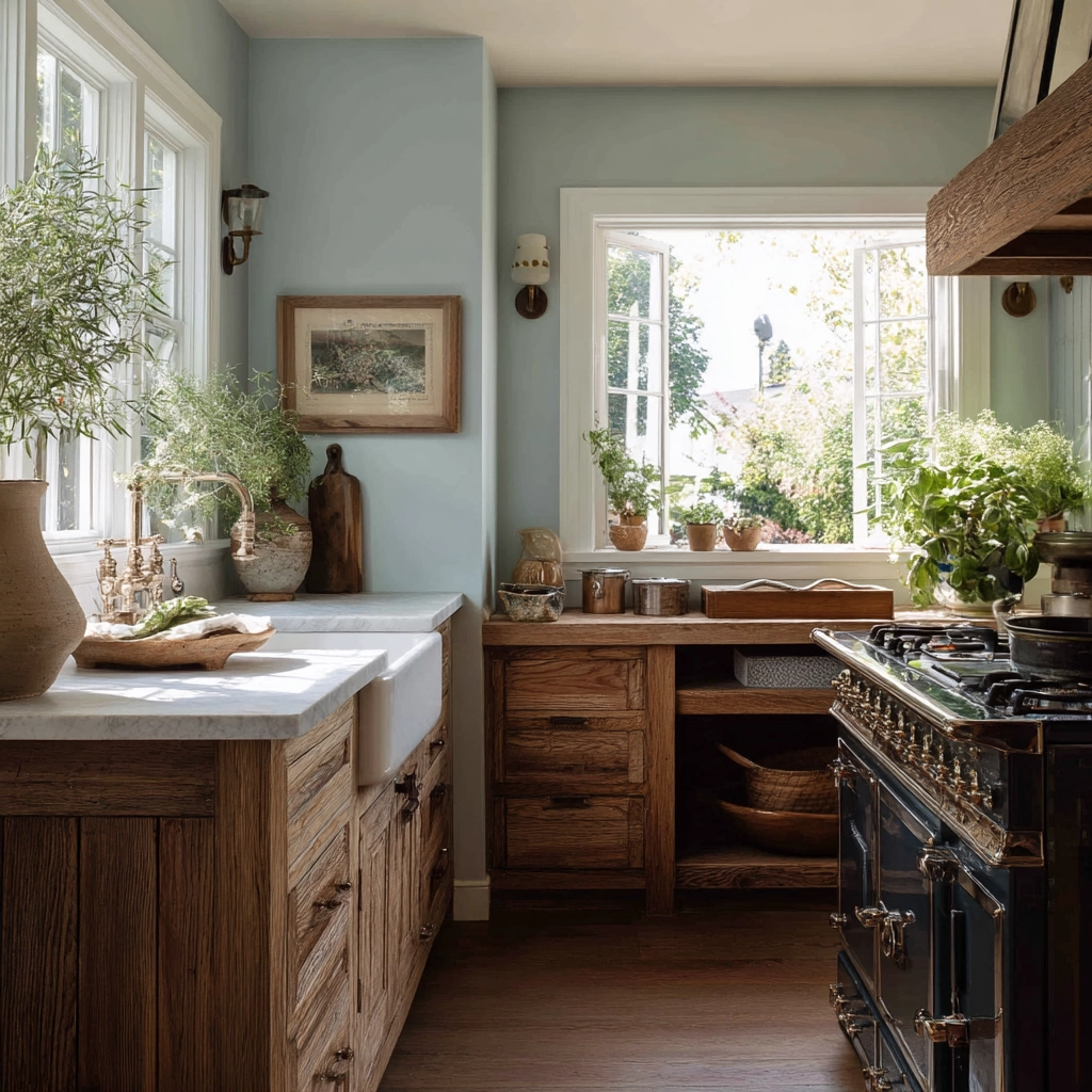 moody cottage kitchen 47