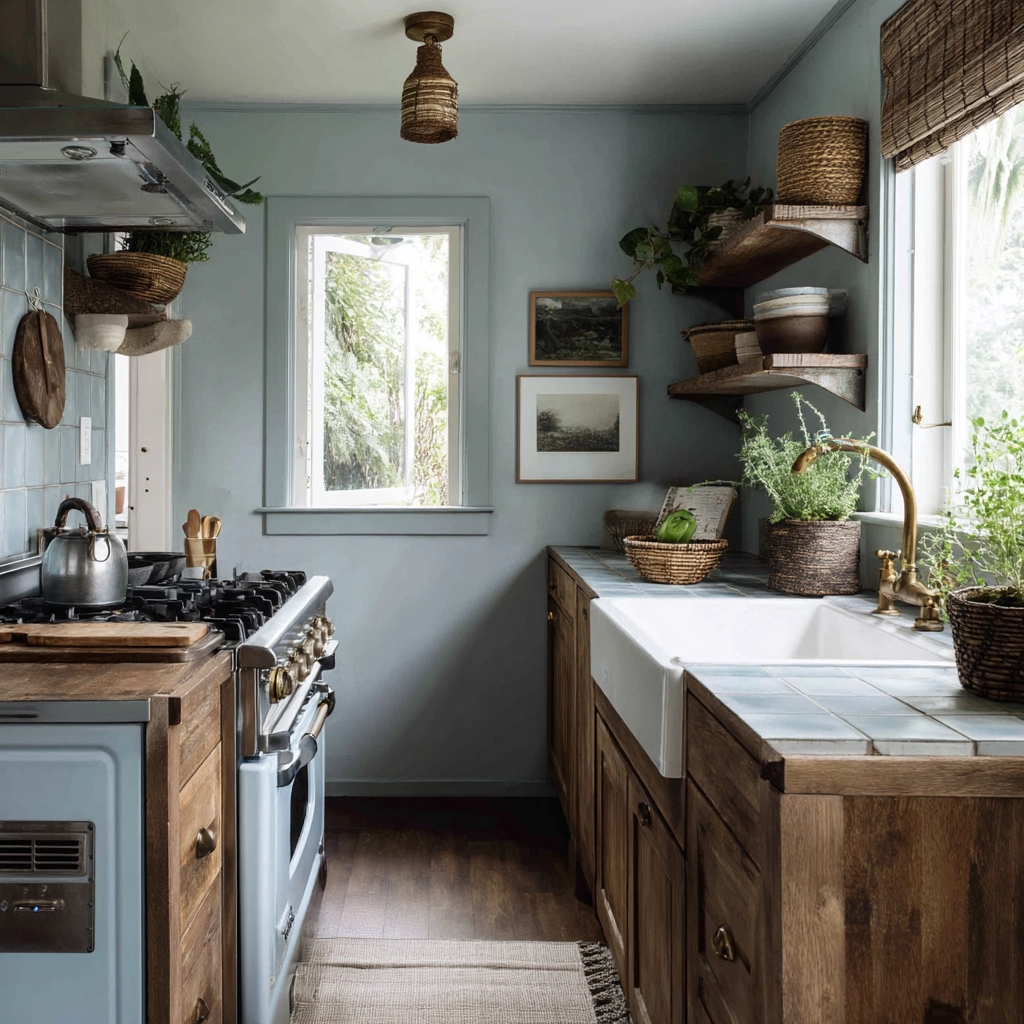 moody cottage kitchen 48
