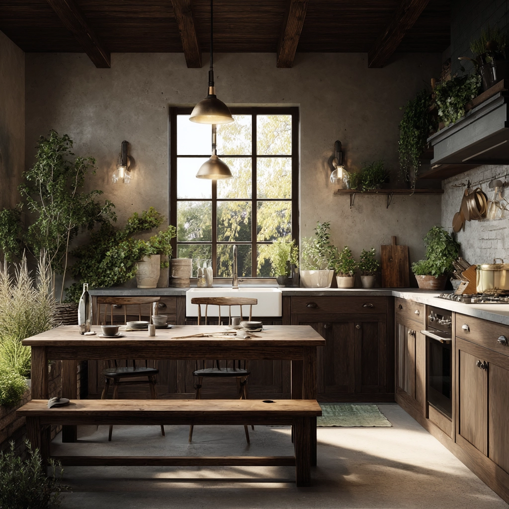 moody cottage kitchen 51
