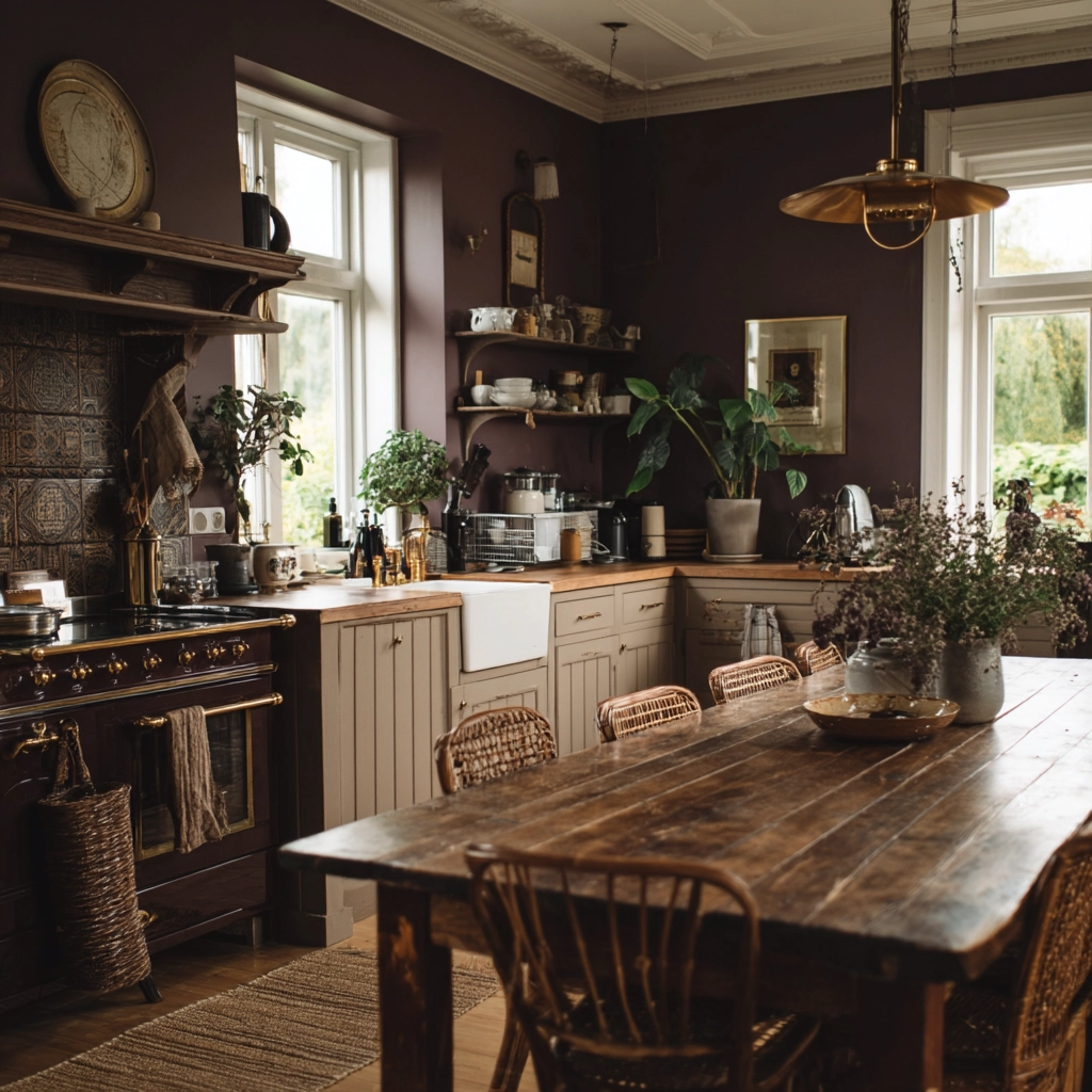 moody cottage kitchen 56