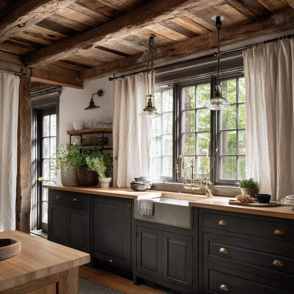 moody cottage kitchen 7