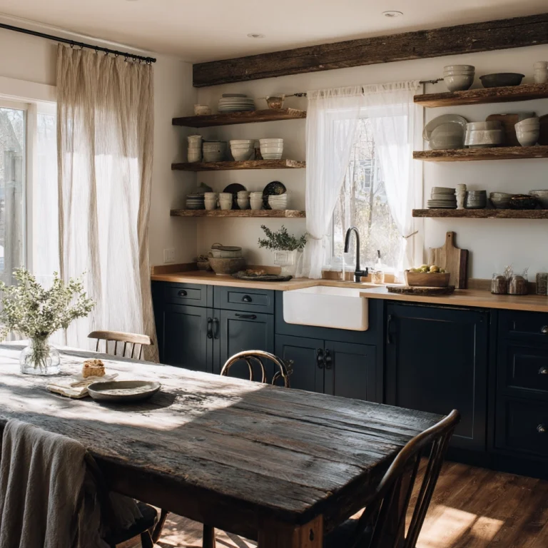 moody farmhouse kitchen 1