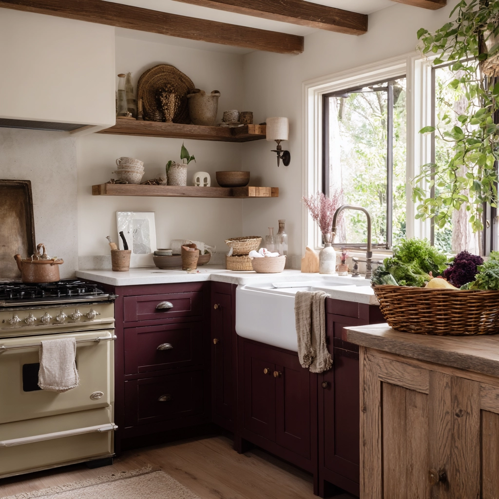 moody farmhouse kitchen 13