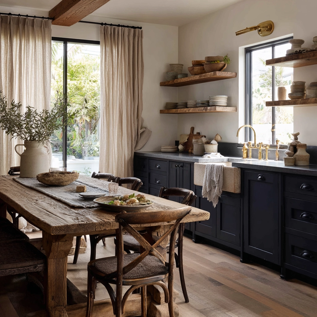 moody farmhouse kitchen 2