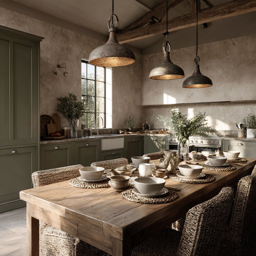 moody farmhouse kitchen 21