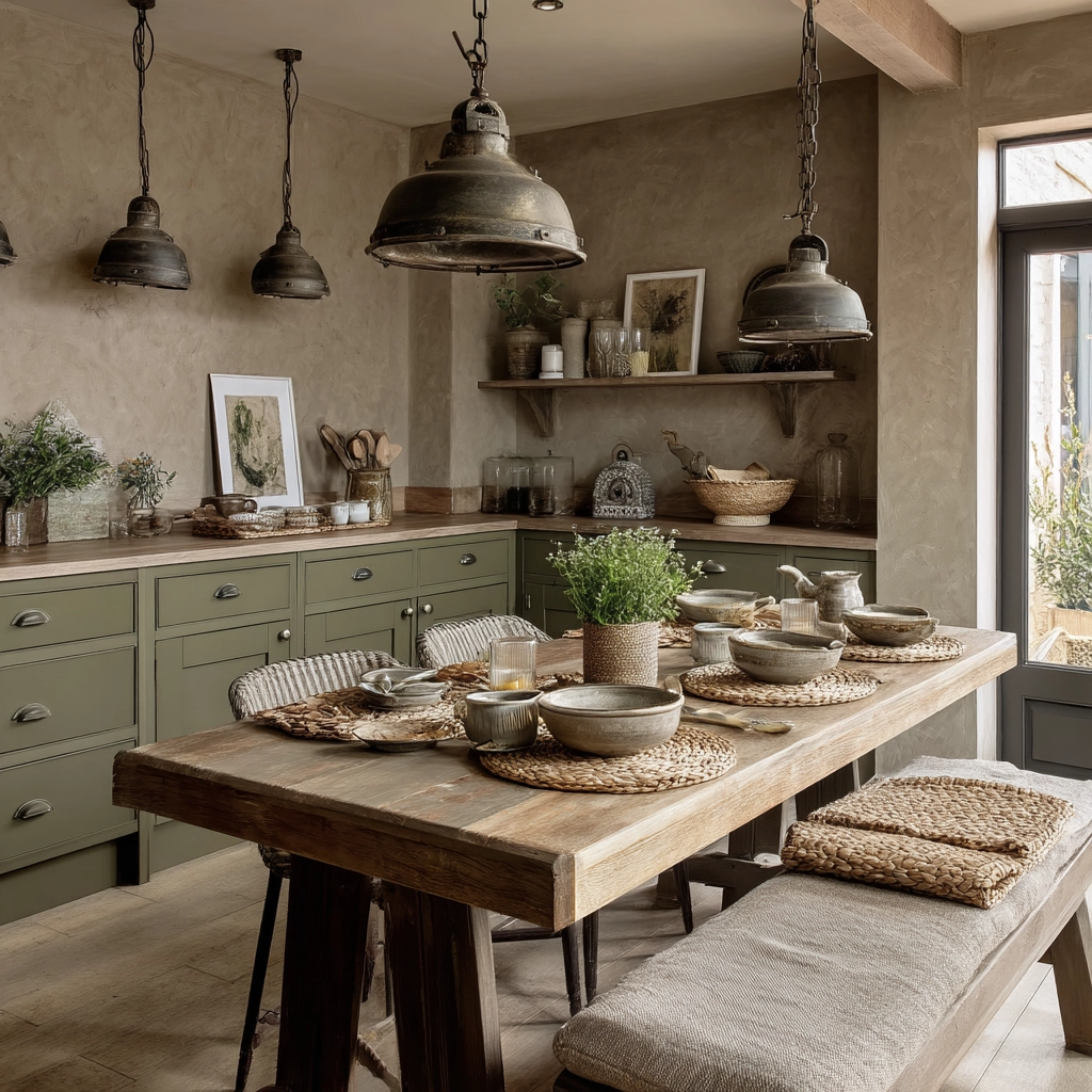 moody farmhouse kitchen 22