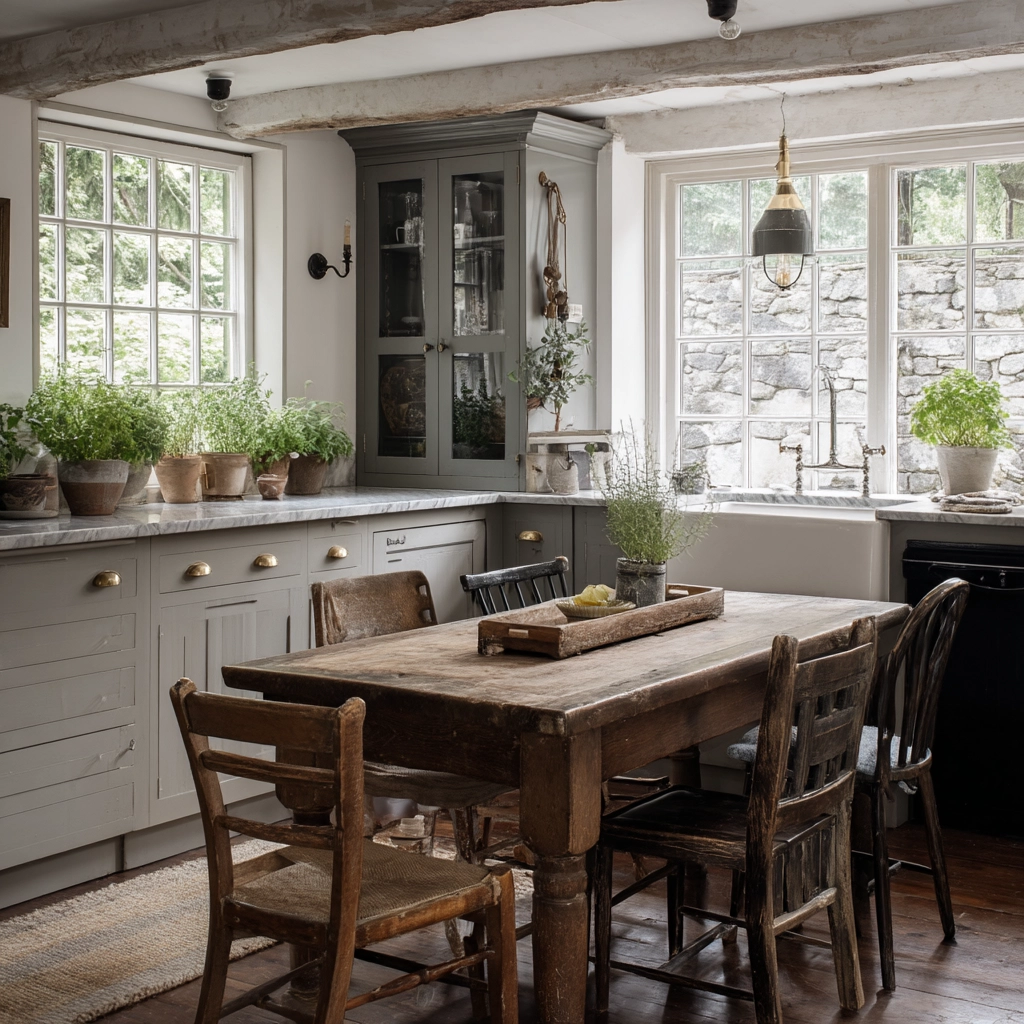 moody farmhouse kitchen 26