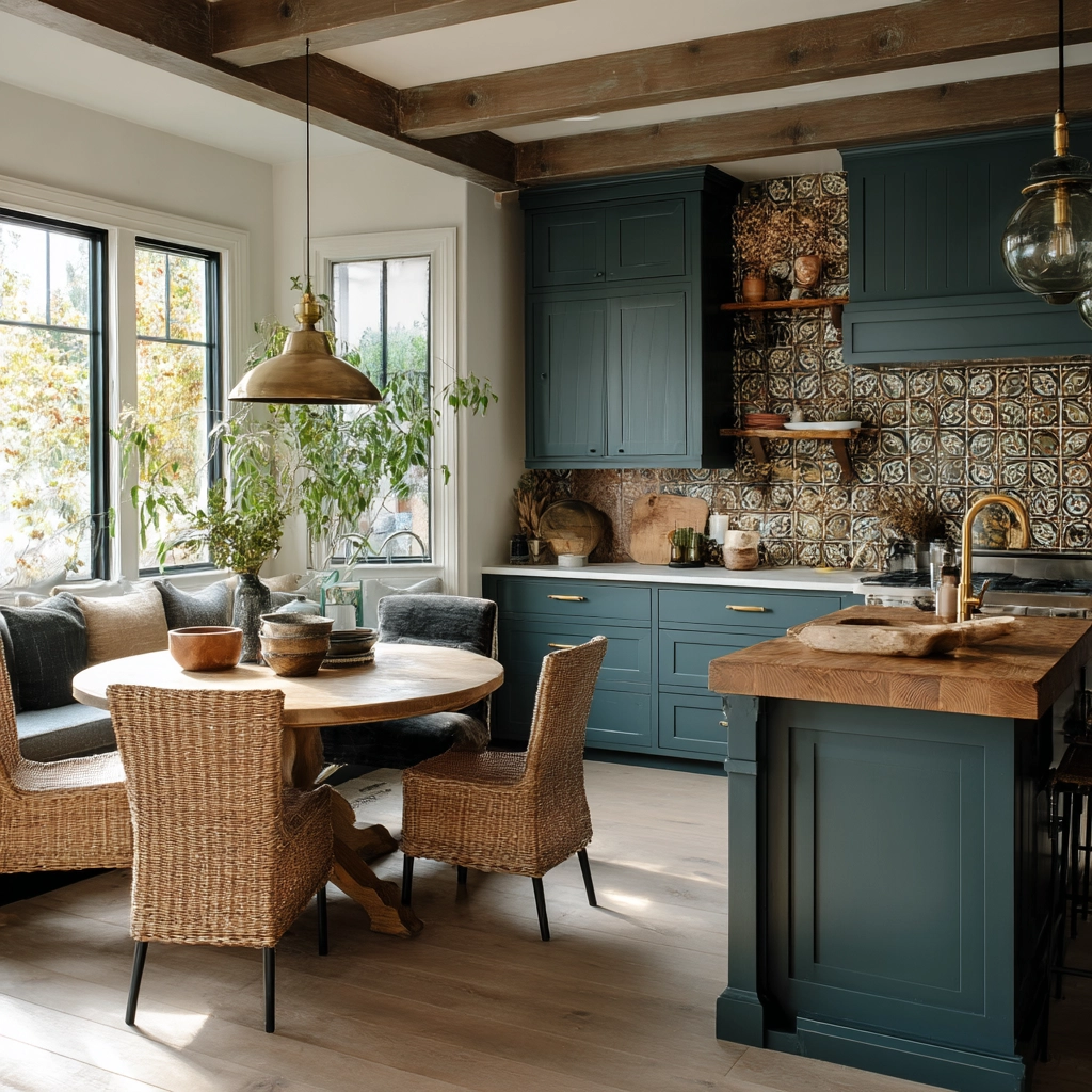 moody farmhouse kitchen 32