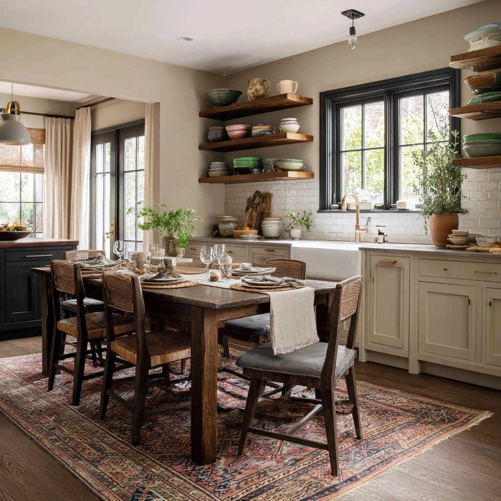 moody farmhouse kitchen 41