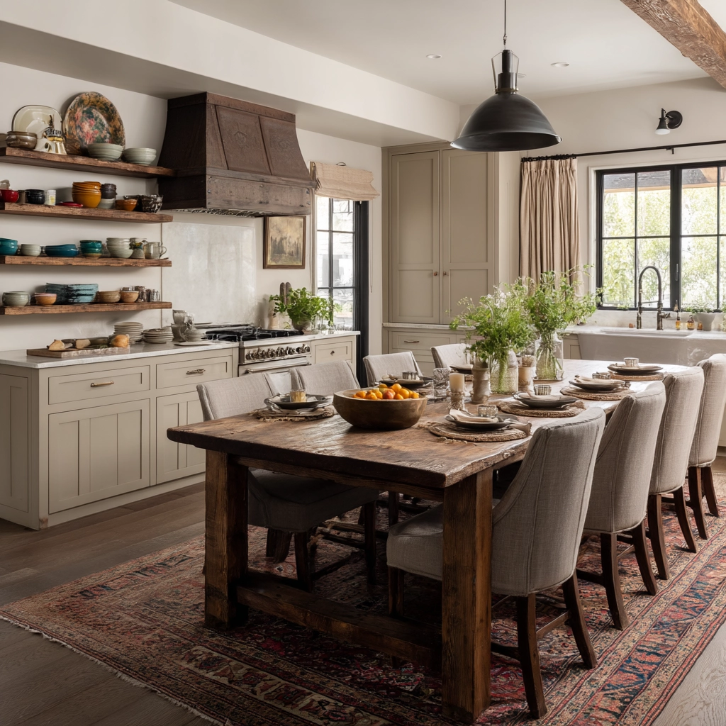 moody farmhouse kitchen 42
