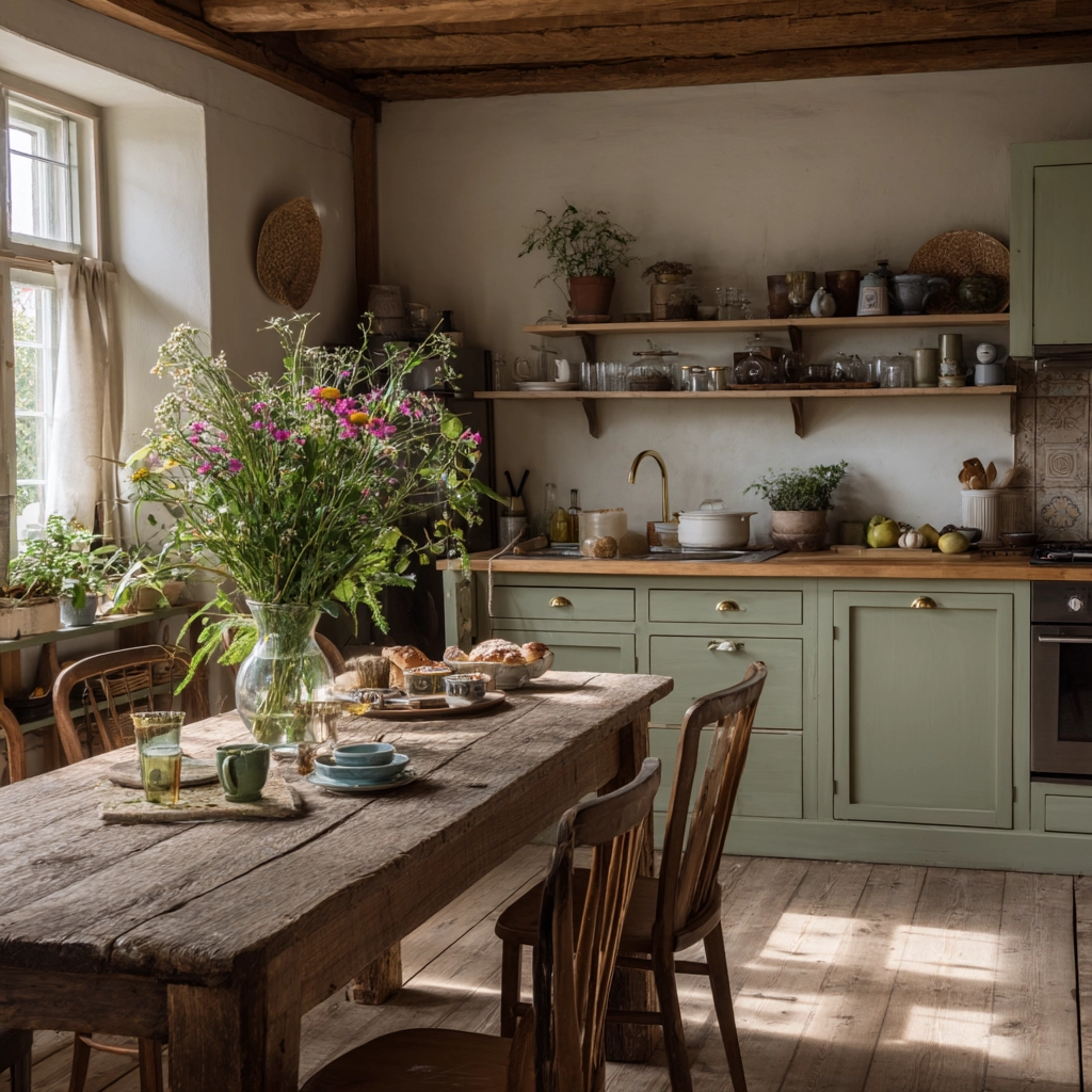 moody farmhouse kitchen 54